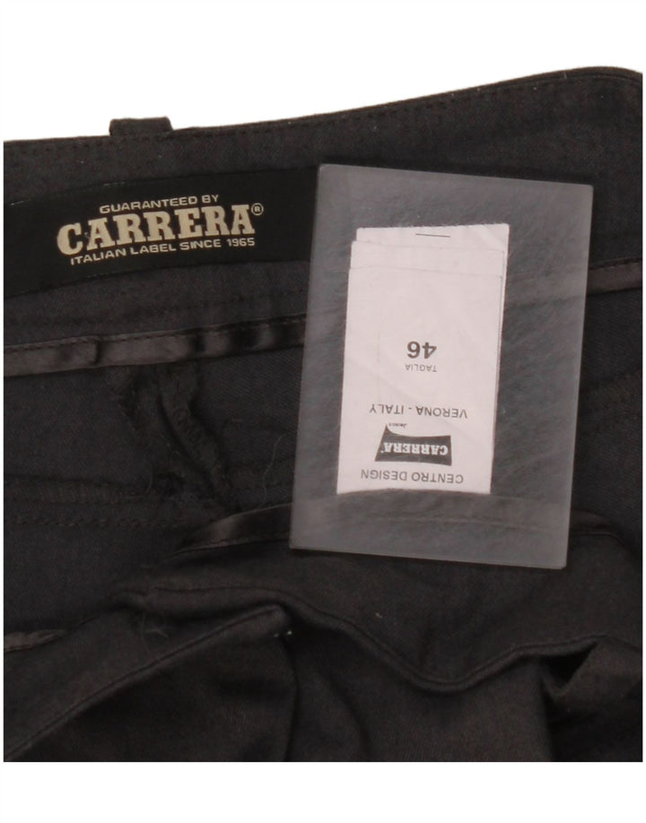 CARRERA Pantalones casuales delgados para mujer IT 46 Large W32 L29 Poliéster gris
