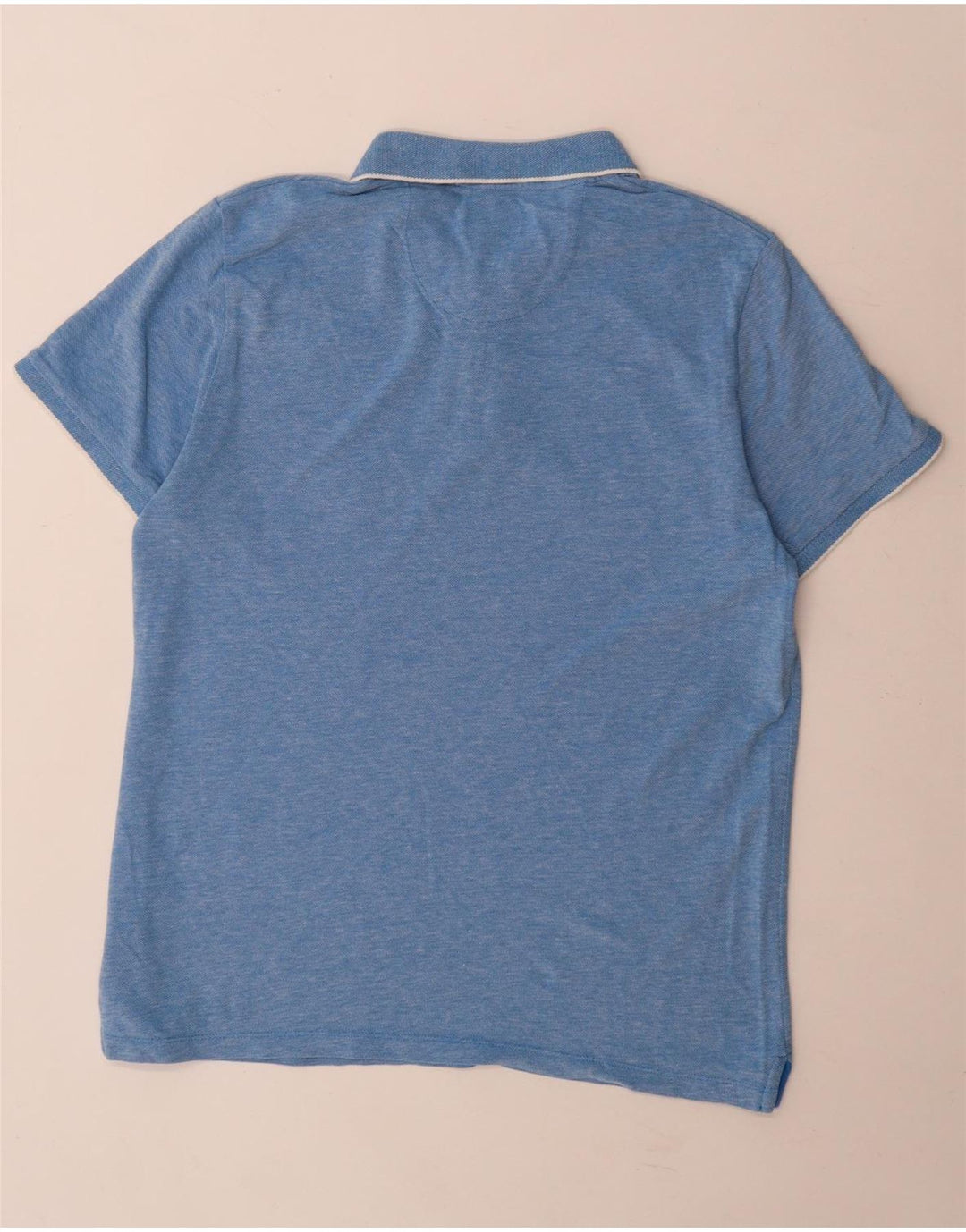 Polo Wrangler para hombre de algodón azul grande