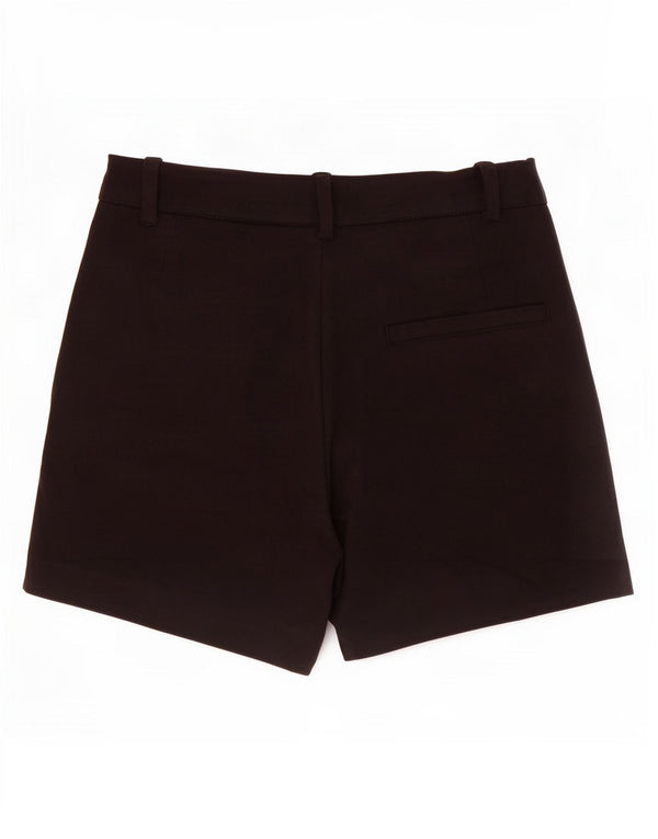 Zara Mujer Pantalones Cortos Chinos XS W24 Negro