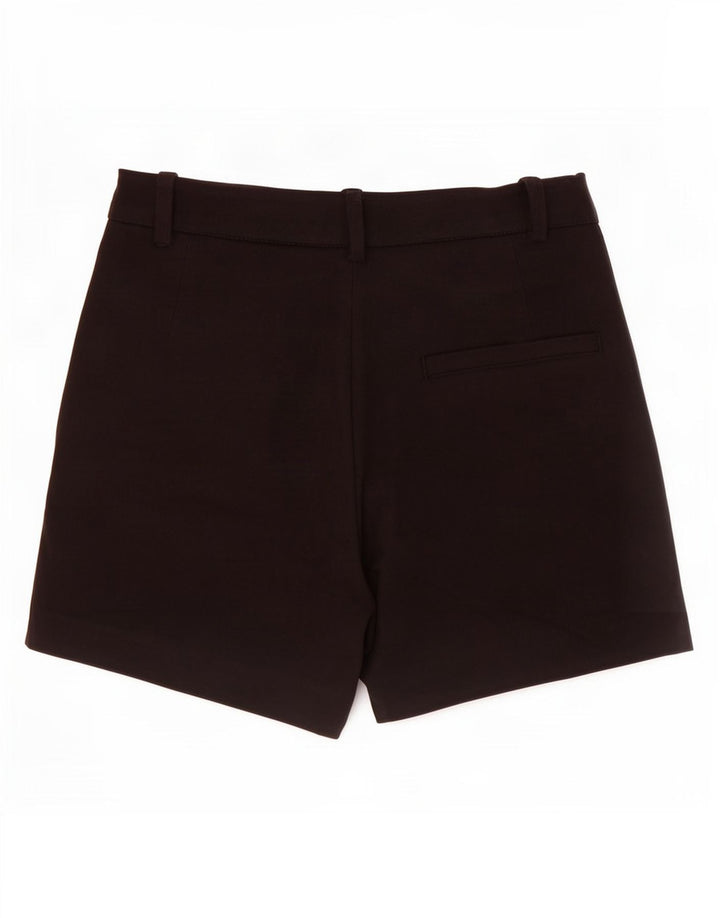 Zara Mujer Pantalones Cortos Chinos XS W24 Negro