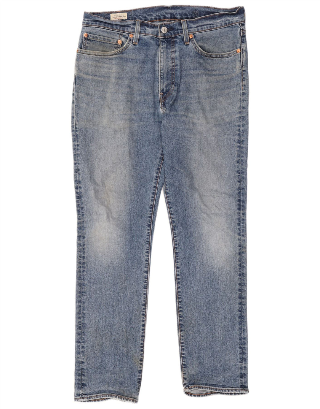 Levi's Hombre 511 Slim Jeans W34 L32 Algodón Azul