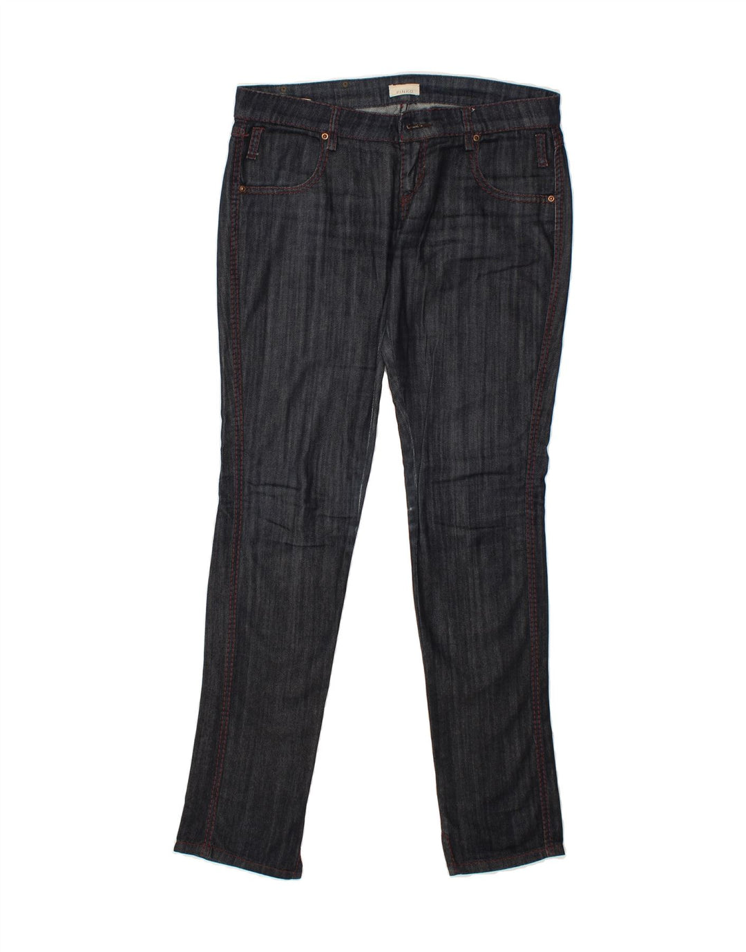 PINKO Womens Slim Jeans W36 L36 Navy Blue Vintage Pinko and Second-Hand Pinko from Messina Hembry 