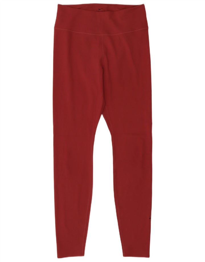 Leggings Nike para mujer UK 40 Poliéster burdeos medio