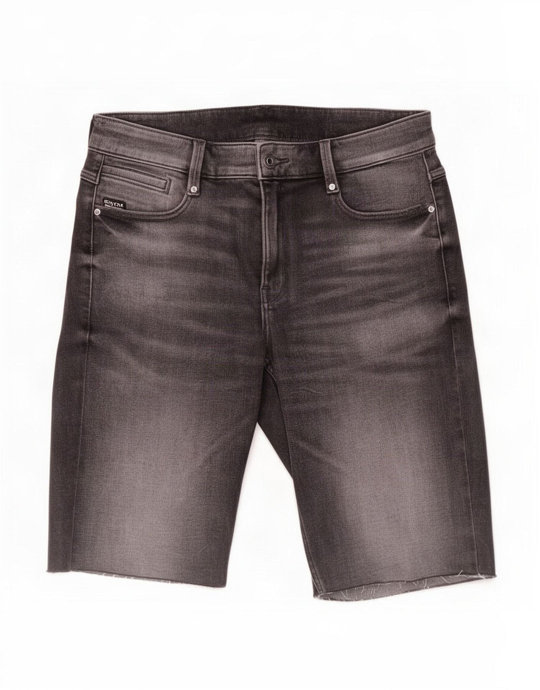 Pantalones cortos vaqueros ajustados G-Star para hombre W30 Gris medio