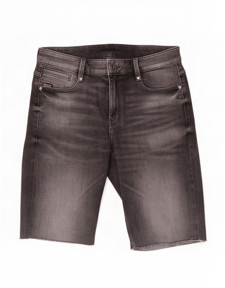 Pantalones cortos vaqueros ajustados G-Star para hombre W30 Gris medio