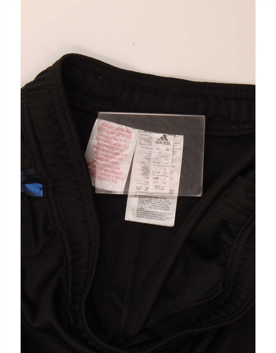 Adidas Chicos Climacool Chándal Pantalones 13-14 Años Negro Poliéster