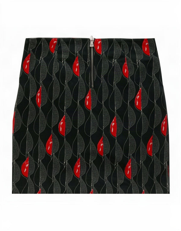 Minifalda con estampado abstracto para mujer de White Stuff UK 40 Small W30 Verde
