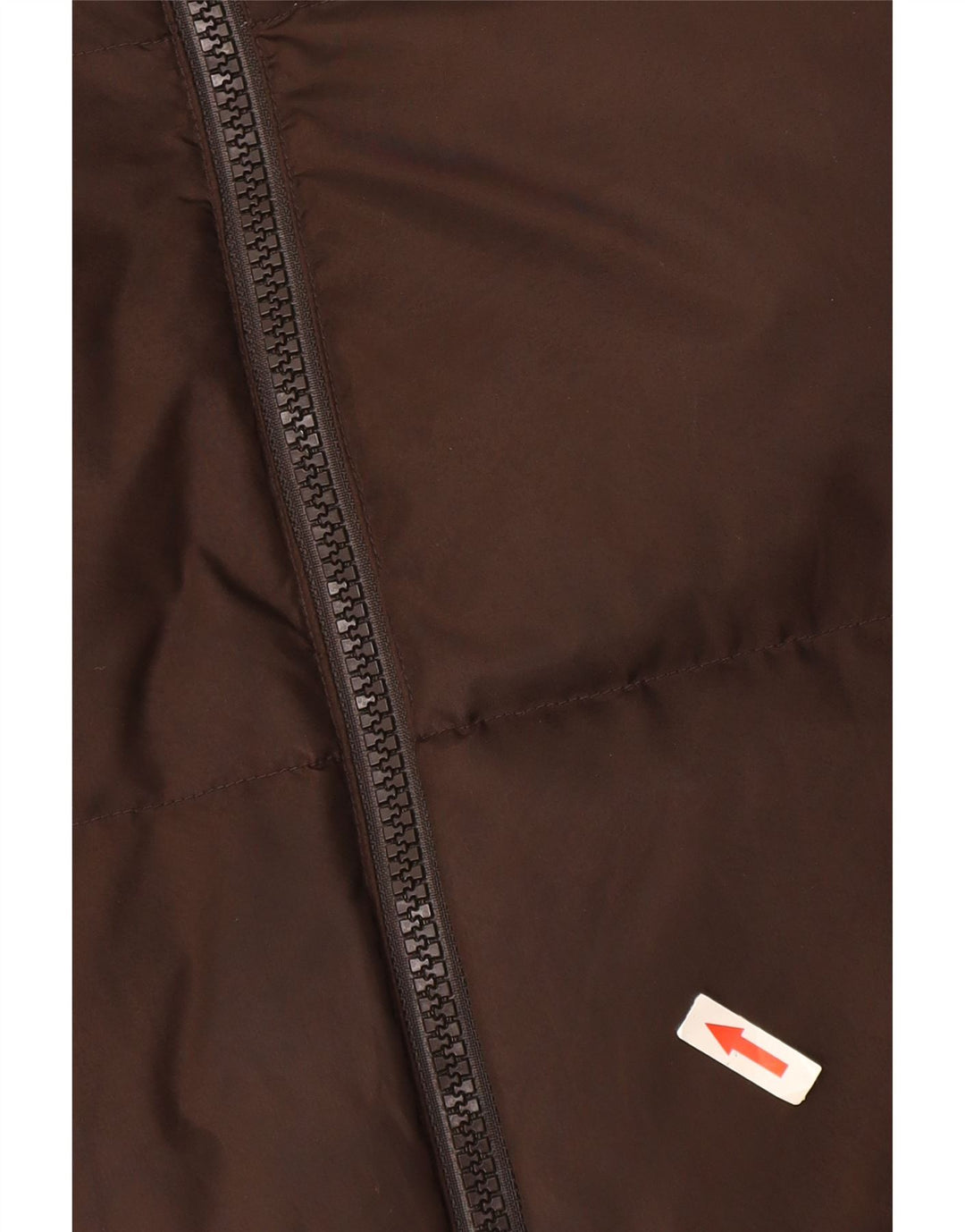 Benetton Chaqueta Acolchada Hombre ES 38 Marrón Medio Poliamida