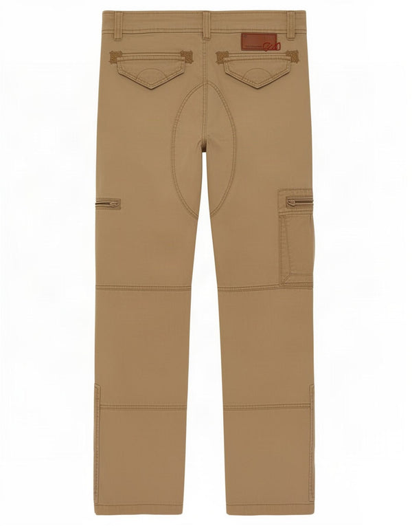 Lee Cooper Pantalones Cargo Rectos Para Hombre W28 L32 Algodón Beige