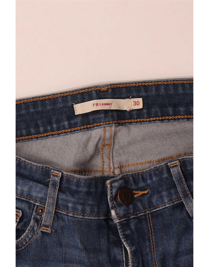 Vaqueros Levi's Mujer 711 Skinny W30 L29 Azul