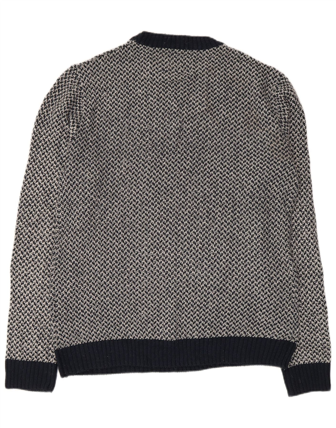 Jersey Joules Hombre con cuello redondo y cuello redondo, acrílico azul marino mediano