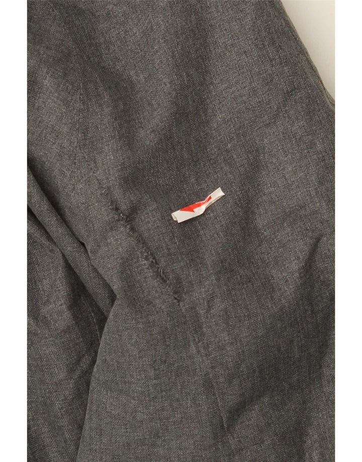 The North Face Abrigo acolchado con capucha para mujer UK 46 Poliéster gris grande