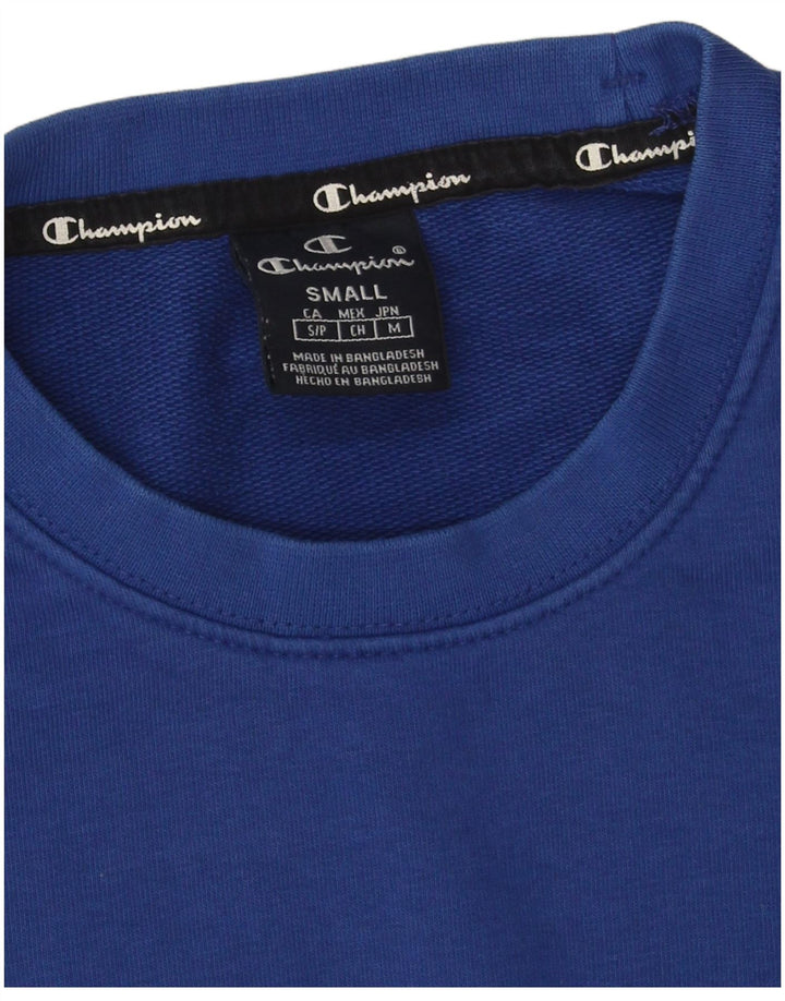 Champion Sudadera Gráfica para Hombre Jersey Pequeño De Algodón Azul