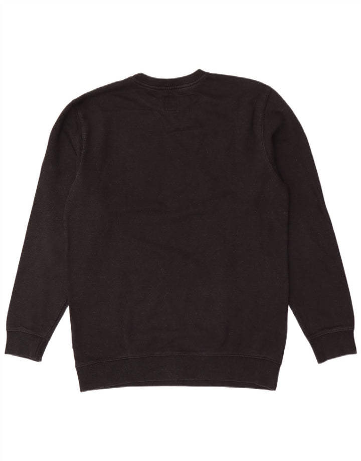 Vans Hombre Sudadera Gráfica Jumper Large Algodón Negro