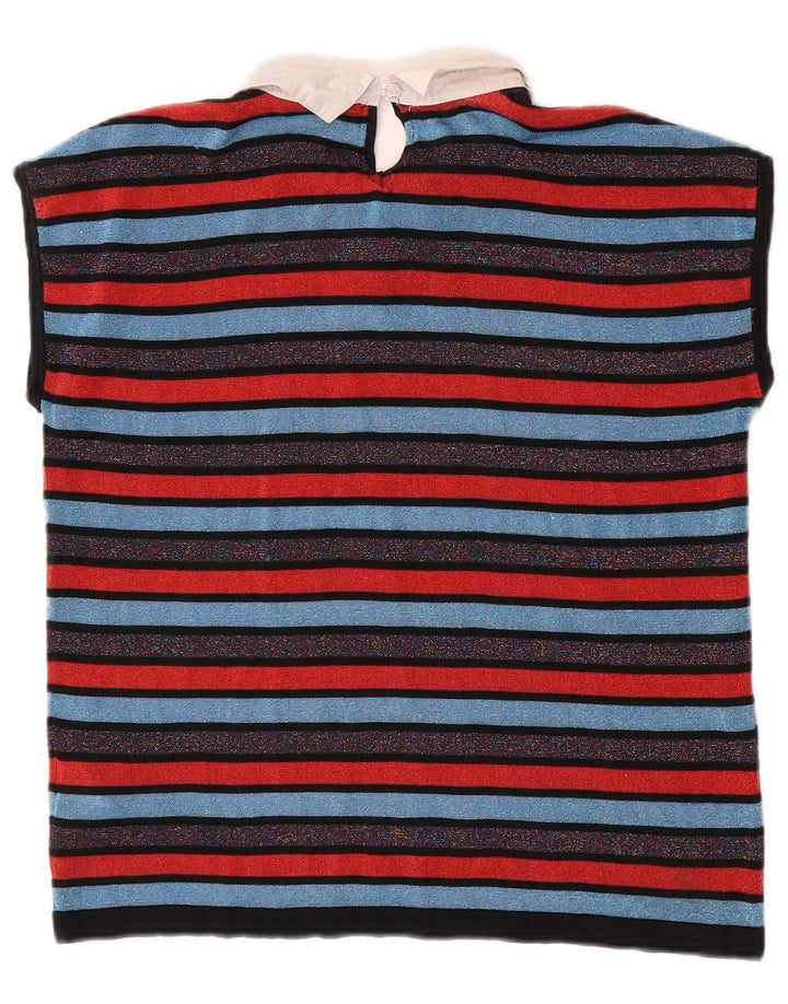 Silvian Heach - Camiseta sin mangas para mujer, talla M, multicolor, a rayas