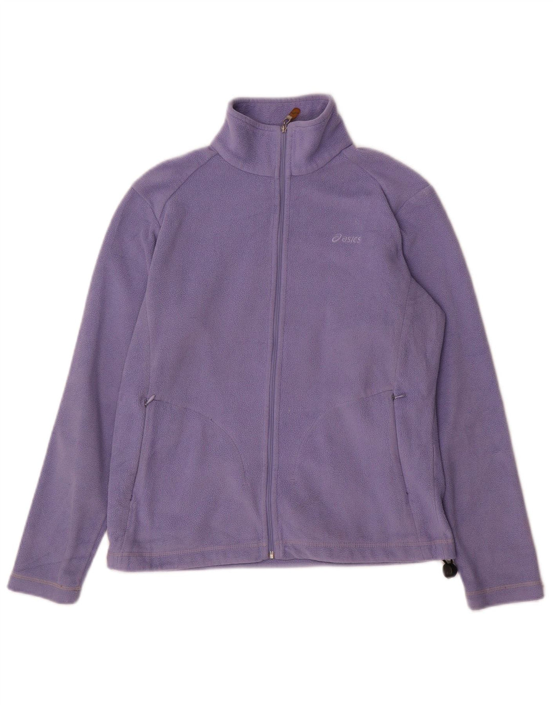 Chaqueta polar Asics para mujer, talla 44, talla mediana, color morado