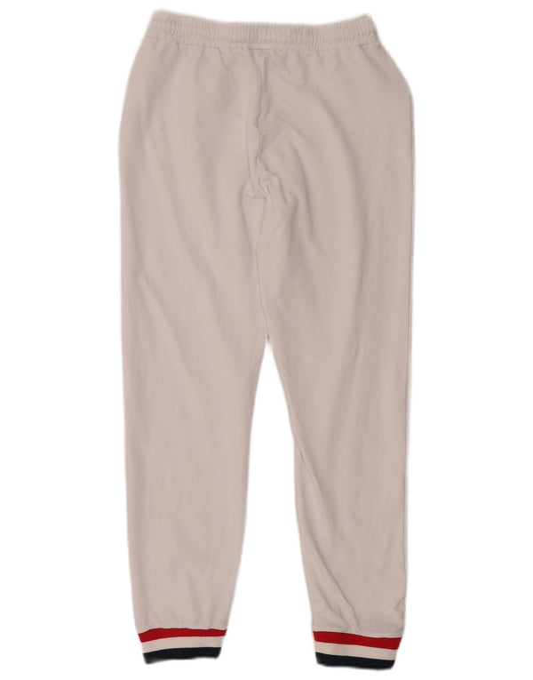 Fila Pantalones de chándal para mujer Joggers UK 12 Medium White Colourblock