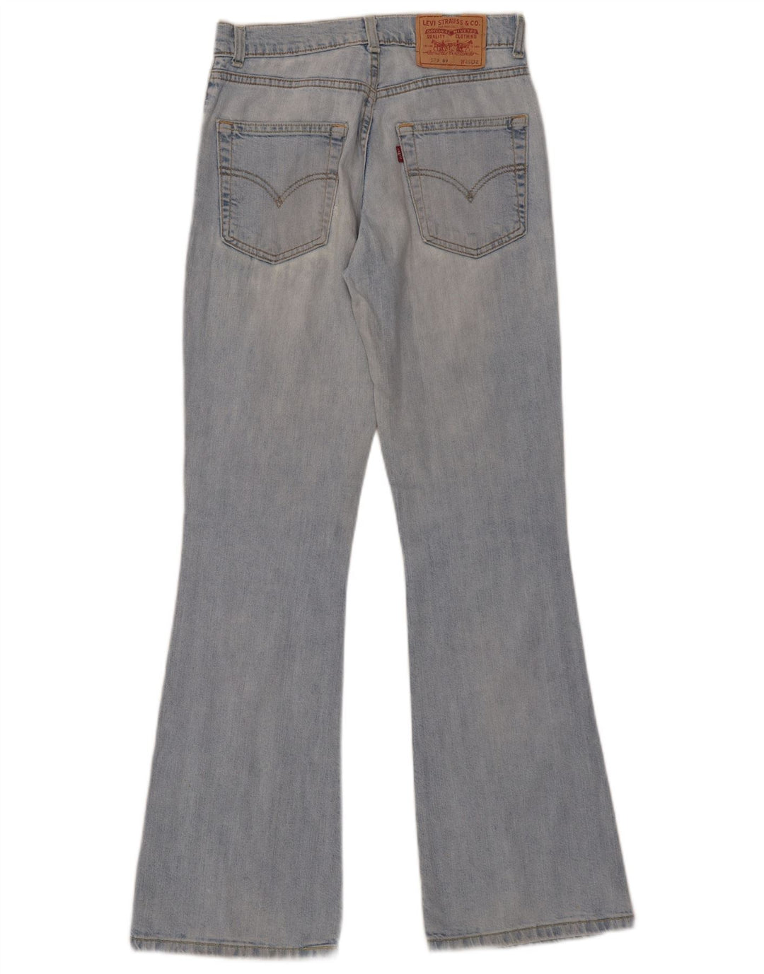 Levi's Mujer 525 Vaqueros Bootcut W28 L32 Algodón Azul