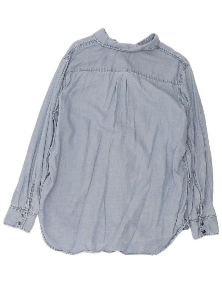 Camisa Boden para mujer UK 46 Large Lyocell azul