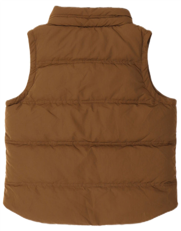 PEPE Jeans Chaleco acolchado para mujer UK 46 Large Caqui Poliéster