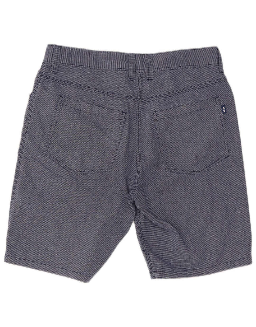 Oakley Pantalones cortos casuales para hombre W32 Algodón azul medio