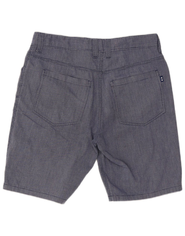 Oakley Pantalones cortos casuales para hombre W32 Algodón azul medio