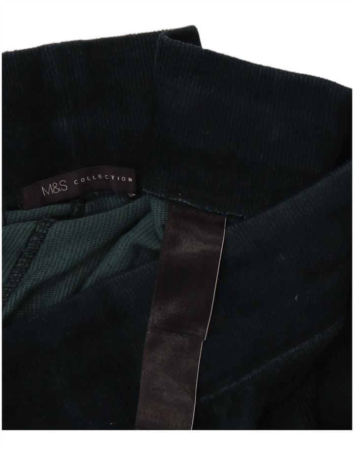 Marks & Spencer Leggings de terciopelo para mujer Reino Unido 46 Grande Verde