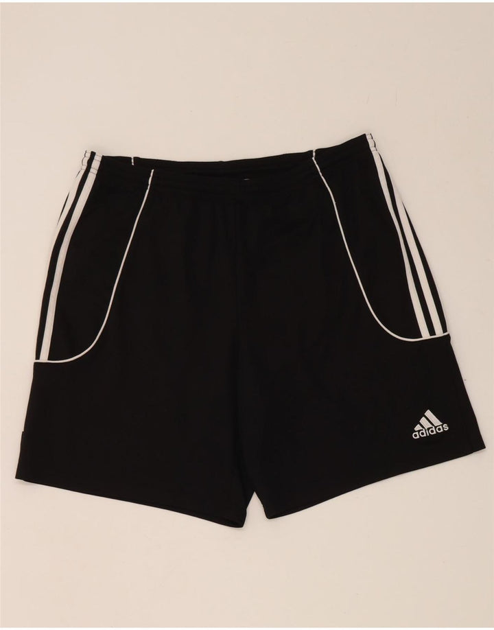 Adidas Mens Climalite Sport Shorts Grande Negro Poliéster