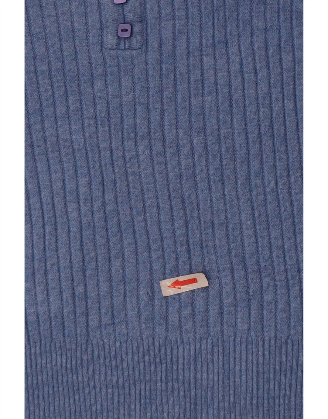 Marks & Spencer Jersey de Manga Corta con Cuello en V para Mujer UK 40 Azul Medio