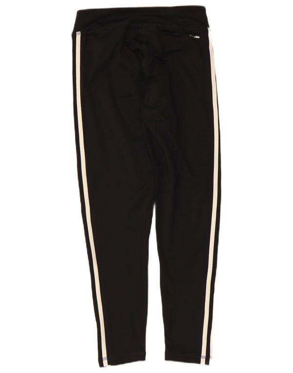 Adidas Leggings Climalite para mujer Reino Unido 8/10 Pequeño Negro Poliéster