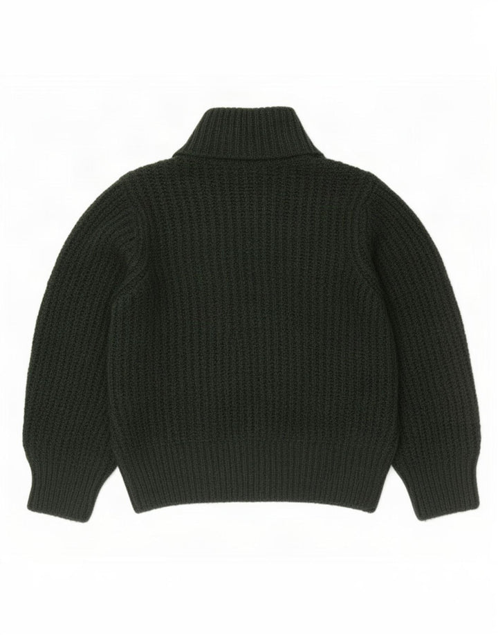 Marks & Spencer - Jersey con cuello alto para mujer, talla 40, color verde medio