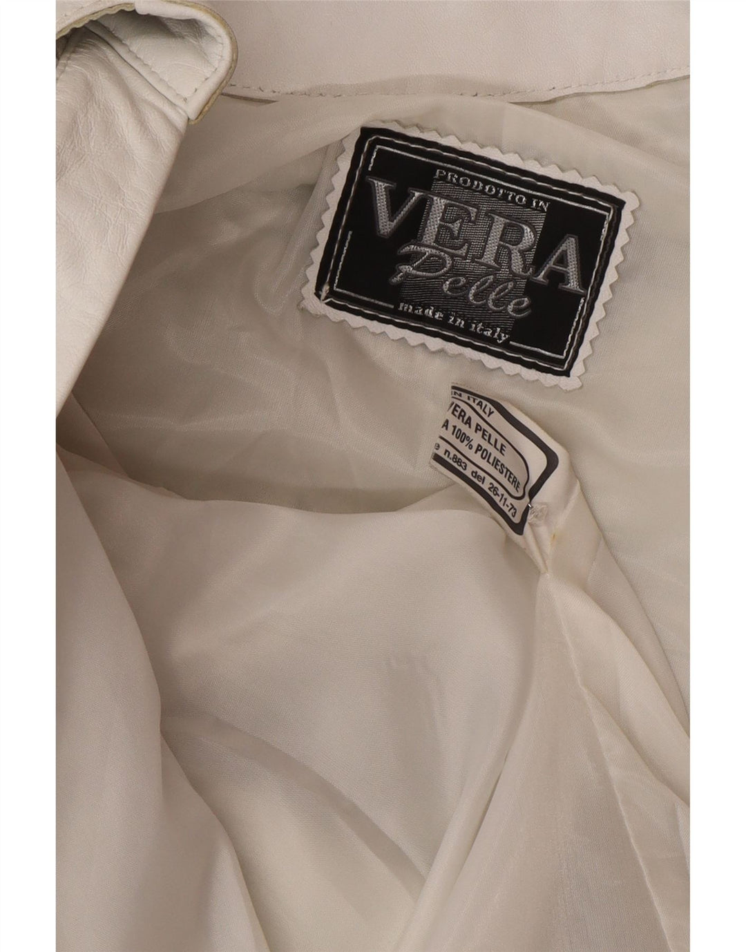 Vintage mujer bombardero chaqueta de cuero Reino Unido 16 cuero gris grande
