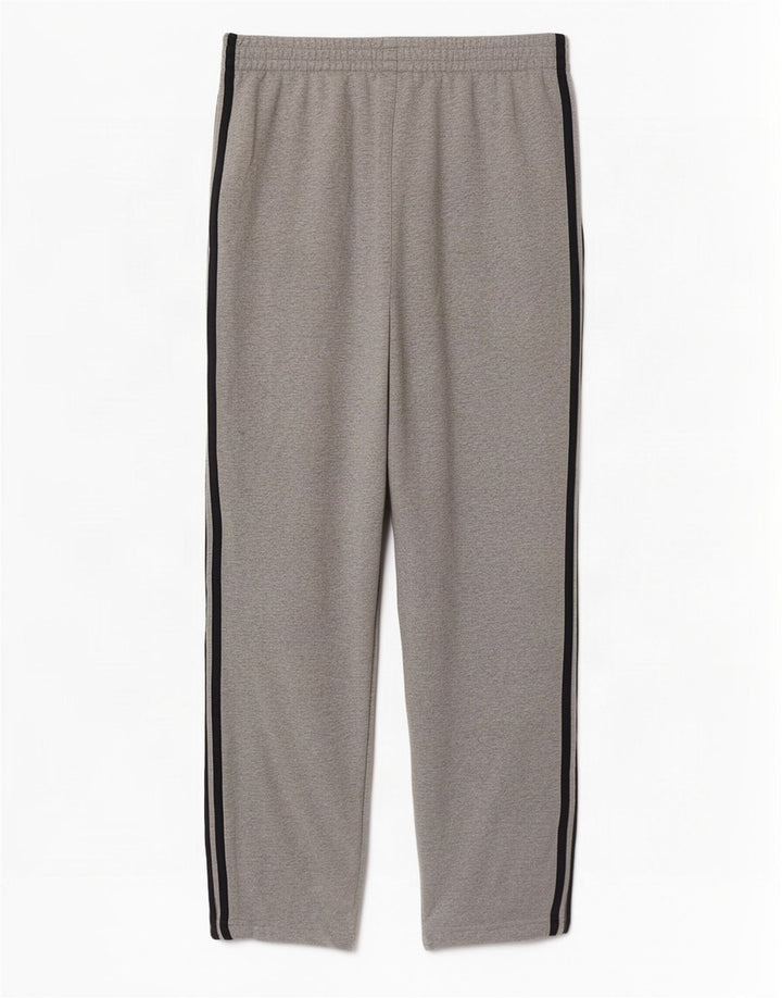 Pantalón De Chándal Adidas Hombre Grande Gris Moteado De Algodón