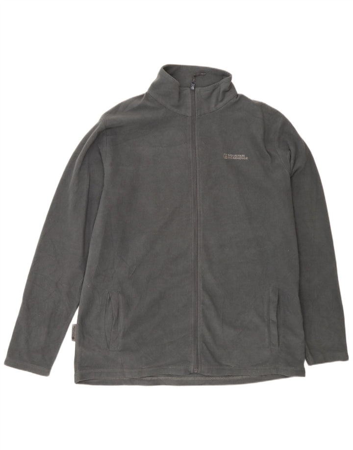 Chaqueta polar para hombre Mountain Warehouse UK 40 Poliéster gris grande