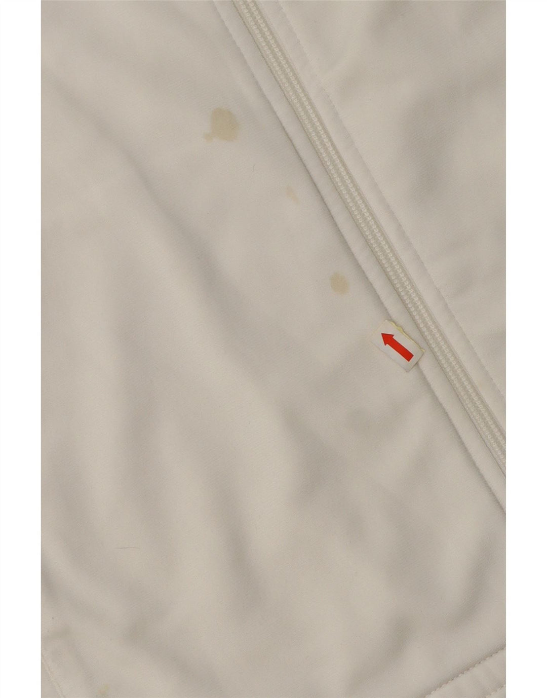 ADIDAS Hombre Chándal Top Chaqueta Mediano Blanco Colorblock Poliéster