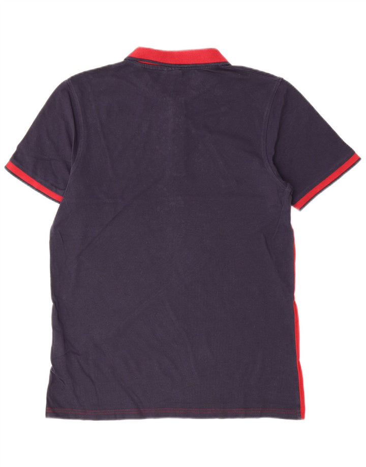 Polo Jack & Jones Hombre De Algodón Color Block Azul Marino Medio