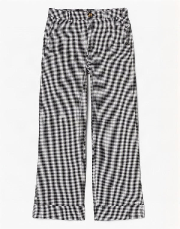 Zara Mujer Pantalones Cortos De Cintura Alta Pequeño W26 L25 Pata De Gallo Negro