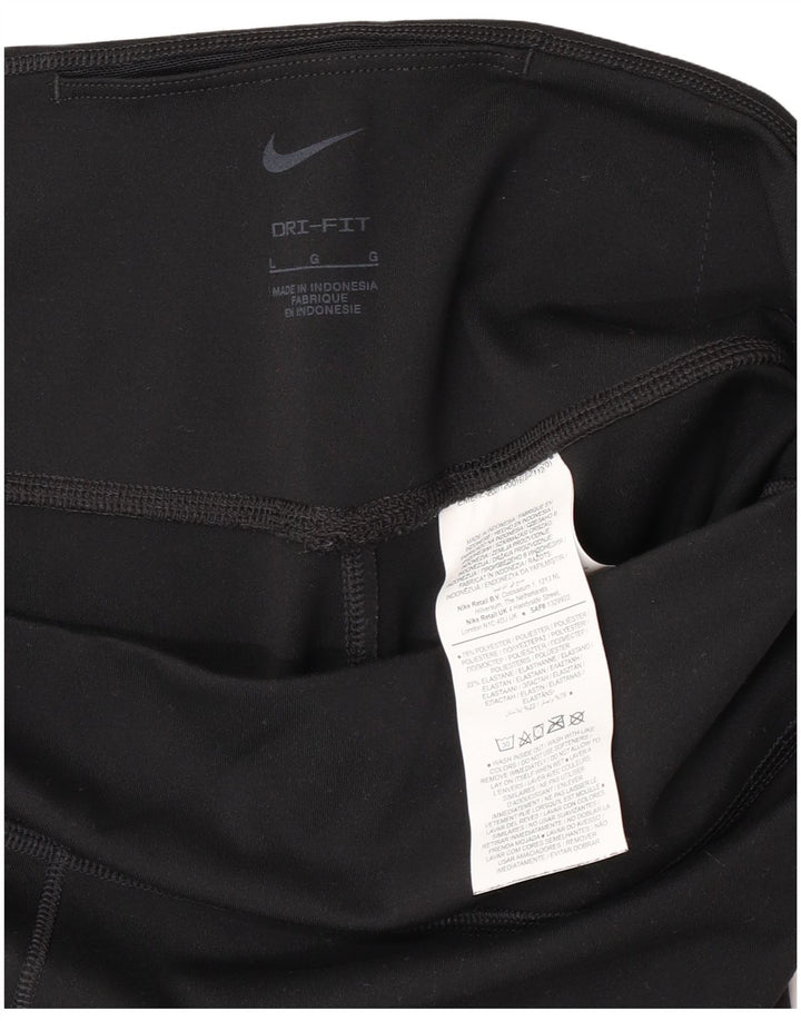Nike Leggings gráficos para mujer UK 44 Grande Poliéster negro