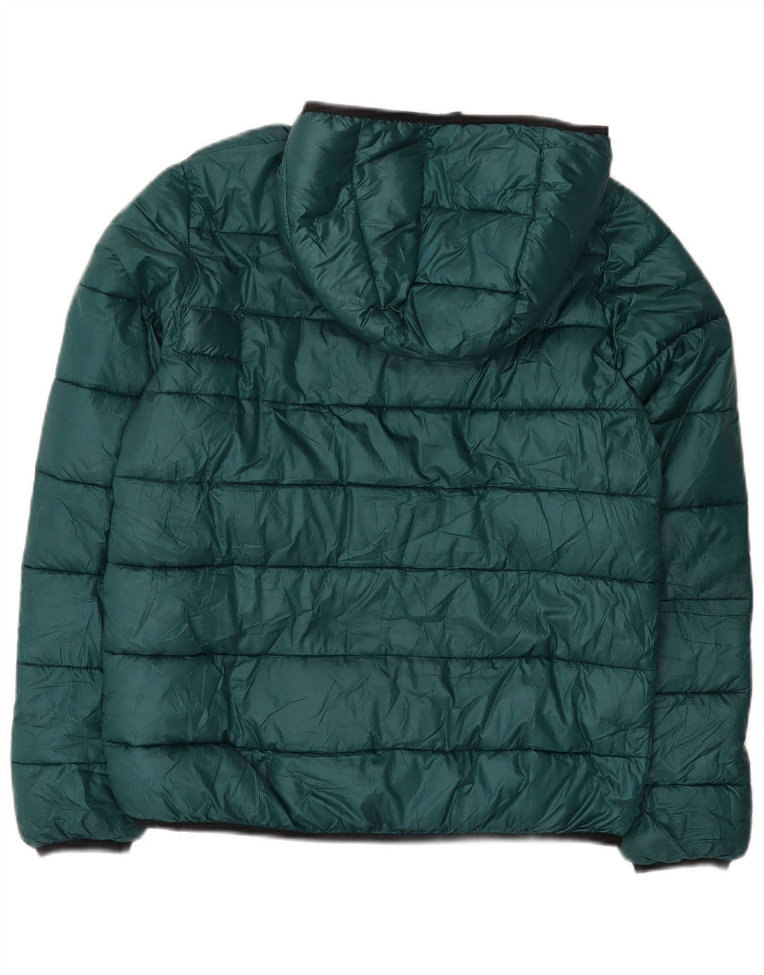Champion Chaqueta acolchada con capucha para niño 15-16 años 2XL Verde Poliéster