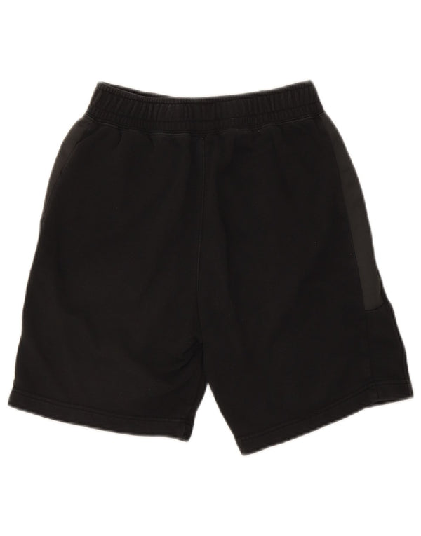 Nike - Pantalones cortos deportivos con gráficos para niños, 12-13 años, talla grande, algodón negro