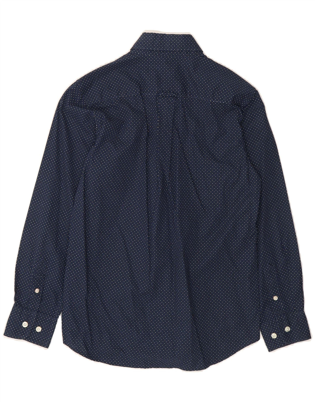 GANT Boys Shirt 9-10 Years Navy Blue Spotted Cotton Vintage Gant and Second-Hand Gant from Messina Hembry 