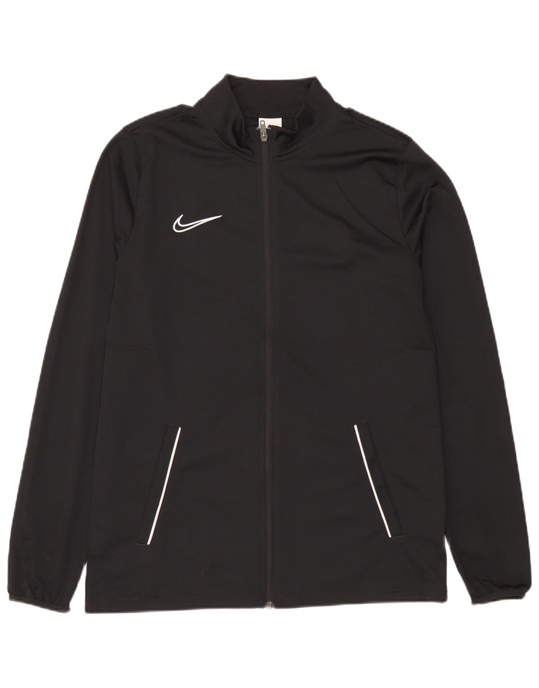 Nike - Chaqueta de chándal para hombre, talla grande, poliéster negro