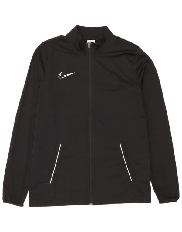 Nike - Chaqueta de chándal para hombre, talla grande, poliéster negro