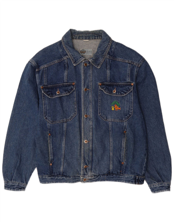 Mash Chaqueta vaquera para hombre UK 42 XL Algodón azul
