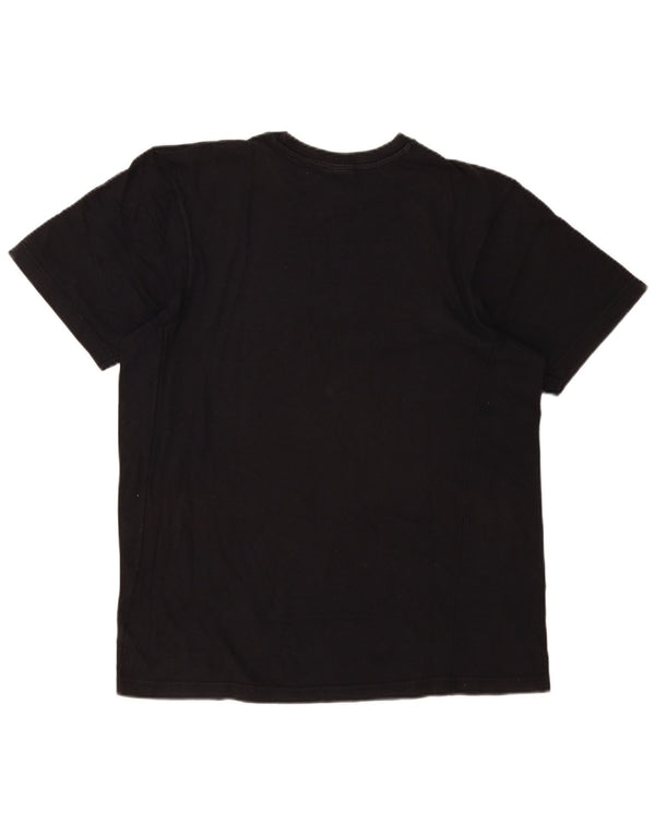 Nike - Camiseta gráfica para hombre, talla 42/44, talla grande, algodón negro