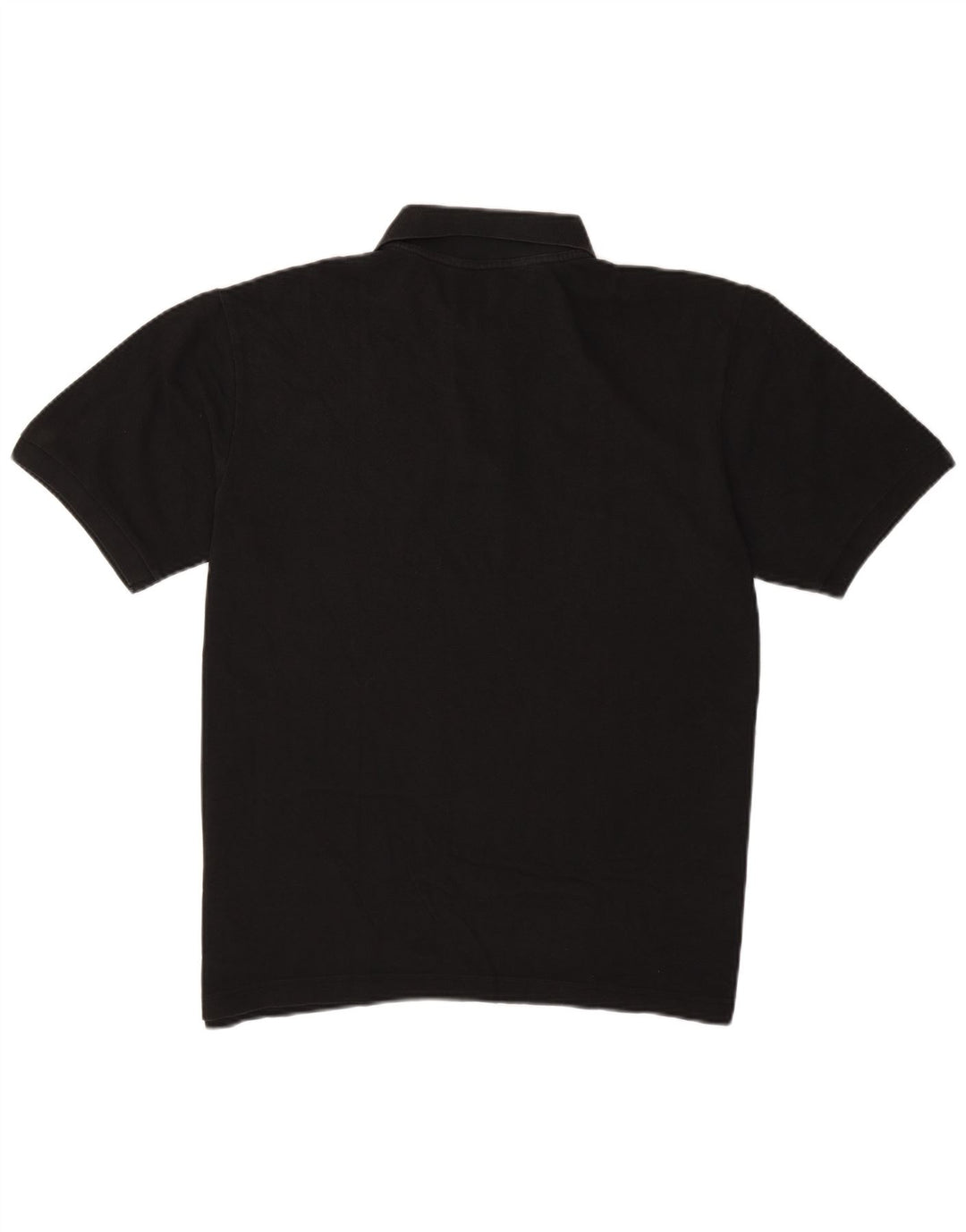 Kappa Polo Hombre Grande Algodón Negro