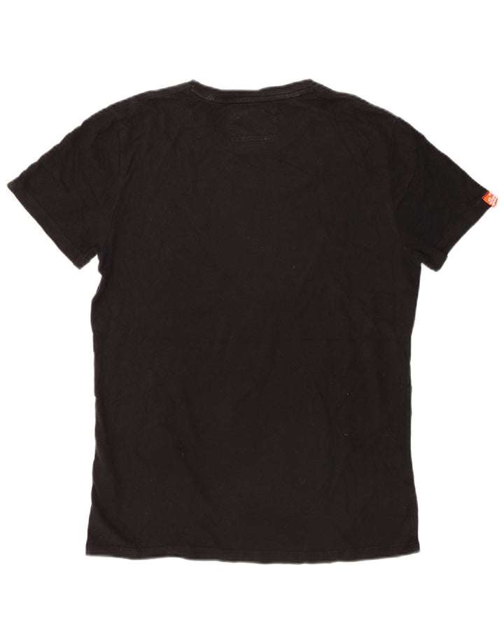 Superdry Camiseta para hombre Top Small Black Cotton