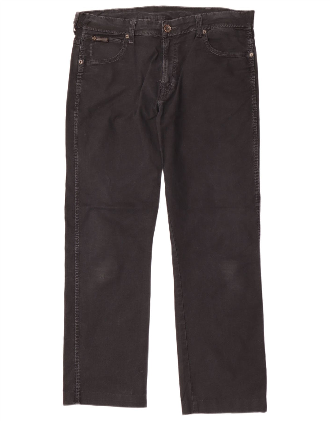 Wrangler Vaqueros rectos Clyde para hombre W36 L32 Algodón negro