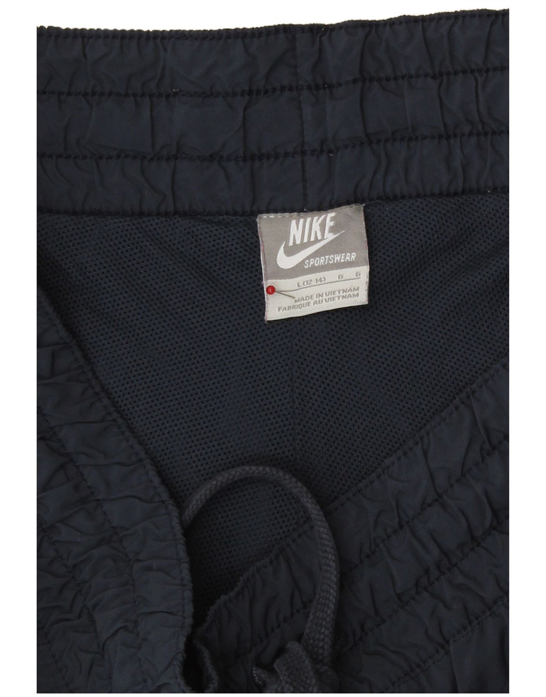 Nike - Pantalones cortos deportivos para mujer US 12/14 grande azul marino