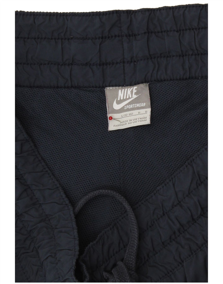 Nike - Pantalones cortos deportivos para mujer US 12/14 grande azul marino